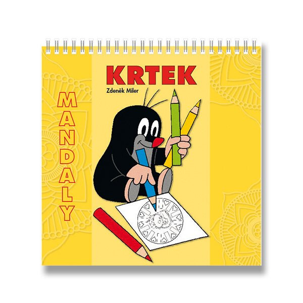 Dětské mandaly s motivem Krtek