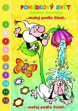 Pohádkový svět Zdeňka Smetany (Maluj podle čísel) - Zdeněk Smetana - kniha z kategorie Omalovánky