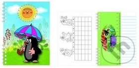 Zápisník s 3D efektem A6 Krtek