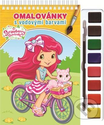 Strawberry 2 (Omalovánky s vodovými barvami a štětcem) - kniha z kategorie Omalovánky