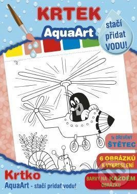 Krtek - AQUAART Stačí přidat vodu! - kniha z kategorie Omaľovávanky