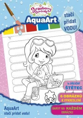 Strawberry - AQUAART Stačí přidat vodu! - kniha z kategorie Omalovánky