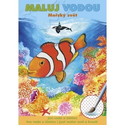 Mořský svět Maluj vodou A5