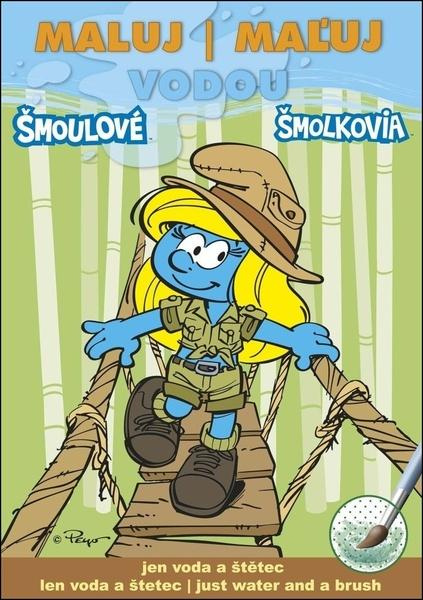 Maluj vodou Šmoulové
