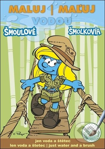 Maluj vodou Šmoulové