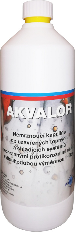 Kapalina nemrznoucí Stachema Akvalor 1 l