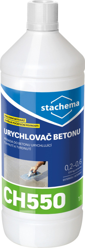 Urychlovač betonu Stachema CH550 1 l
