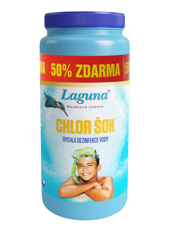 Chlor šok Laguna + 50 % zdarma