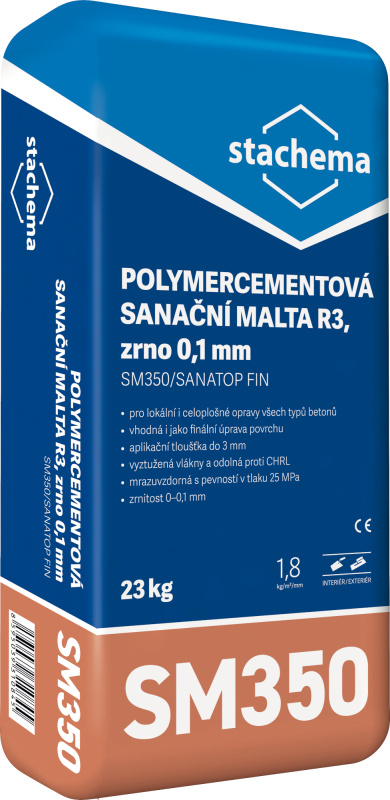 Malta sanační finální Stachema SM350 / SANATOP FIN 23 kg