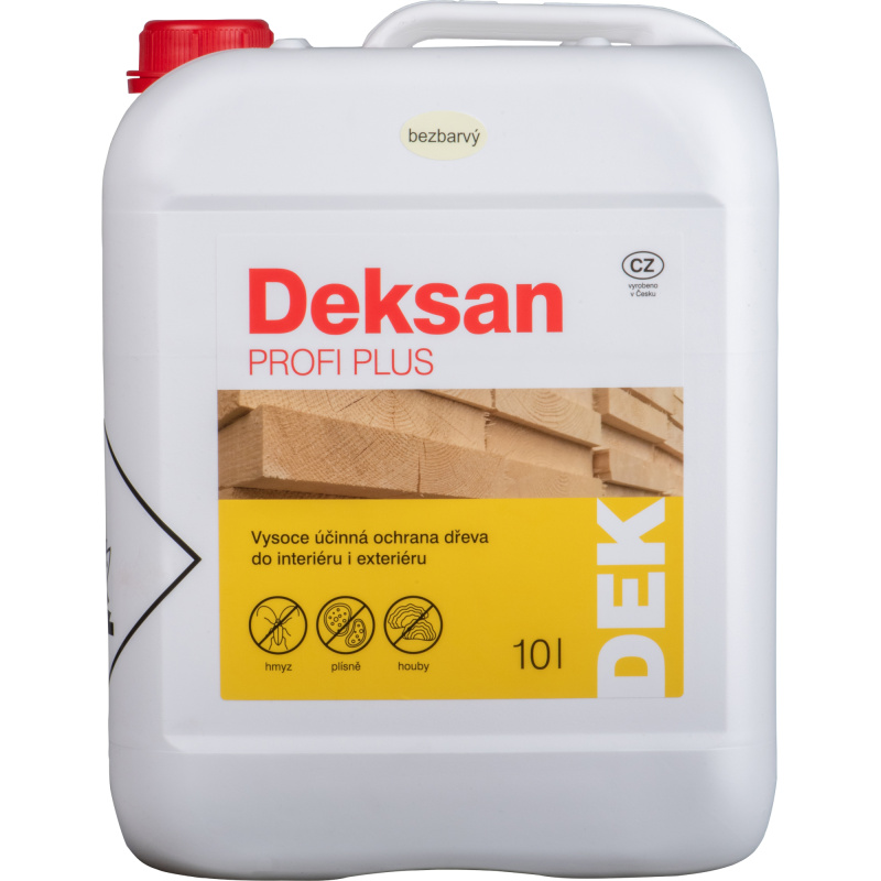 Přípravek impregnační DEKSAN PROFI PLUS čirý 10 l