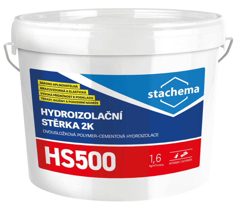 Stěrka hydroizolační 2K Stachema HS500 21 kg