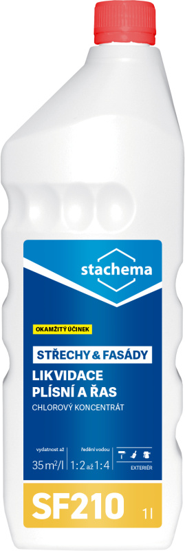 Likvidace plísní a řas Stachema SF210 1 l