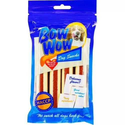 BowWow pochoutka 4ks tubitos uherákové sáček 165g