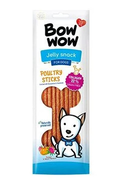 Bow wow poch. Drůbeží tyčinky 10ks 1 bal.