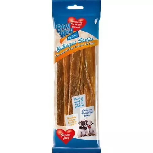 Bow wow poch. Drůbeží stripsy 60 g