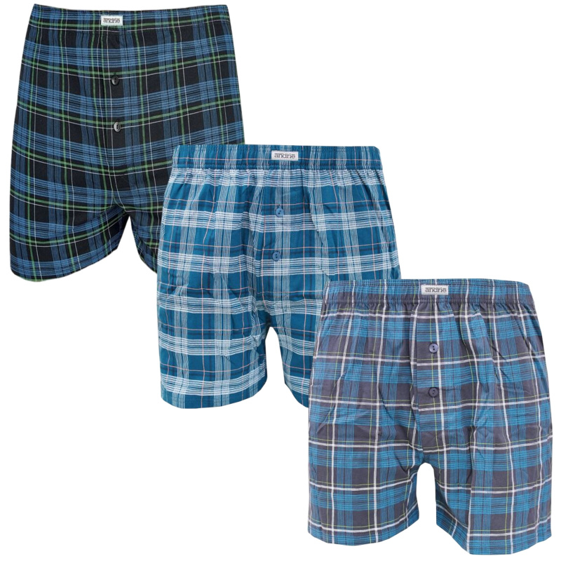3PACK pánské trenky Andrie vícebarevné (PS 5657) 3XL, trenýrky