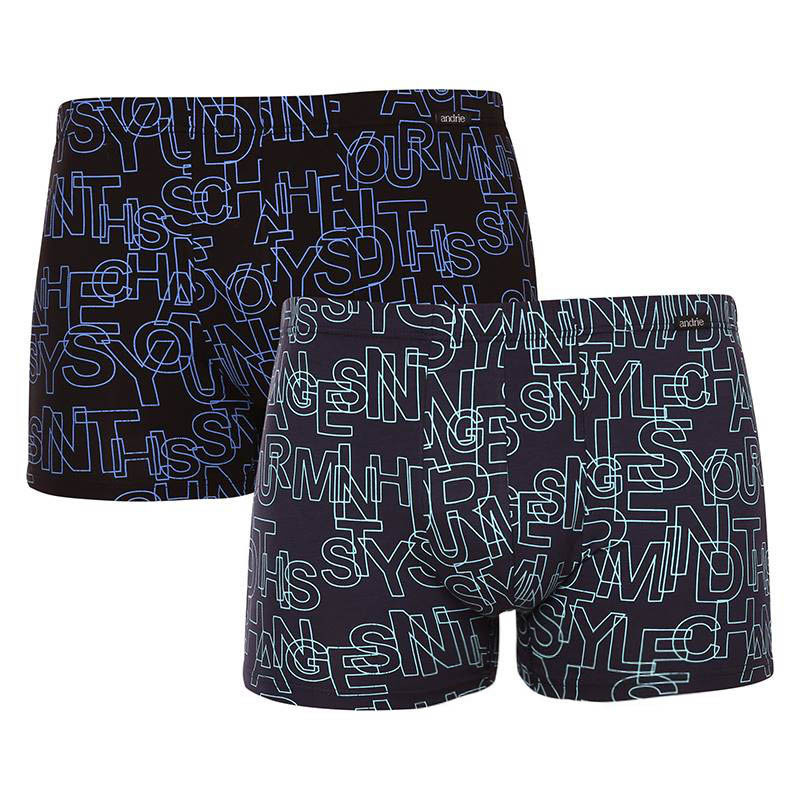 2PACK pánské boxerky Andrie vícebrevné (PS 5700) XXL, trenky / trenýrky