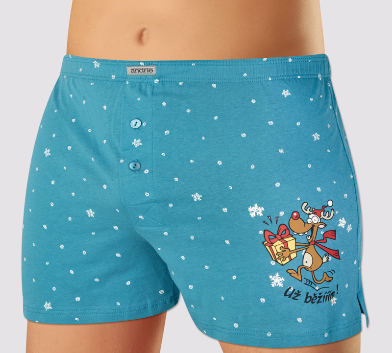 Trenýrky Andrie PS 5773 Barva: Modrá, Velikost: 2XL