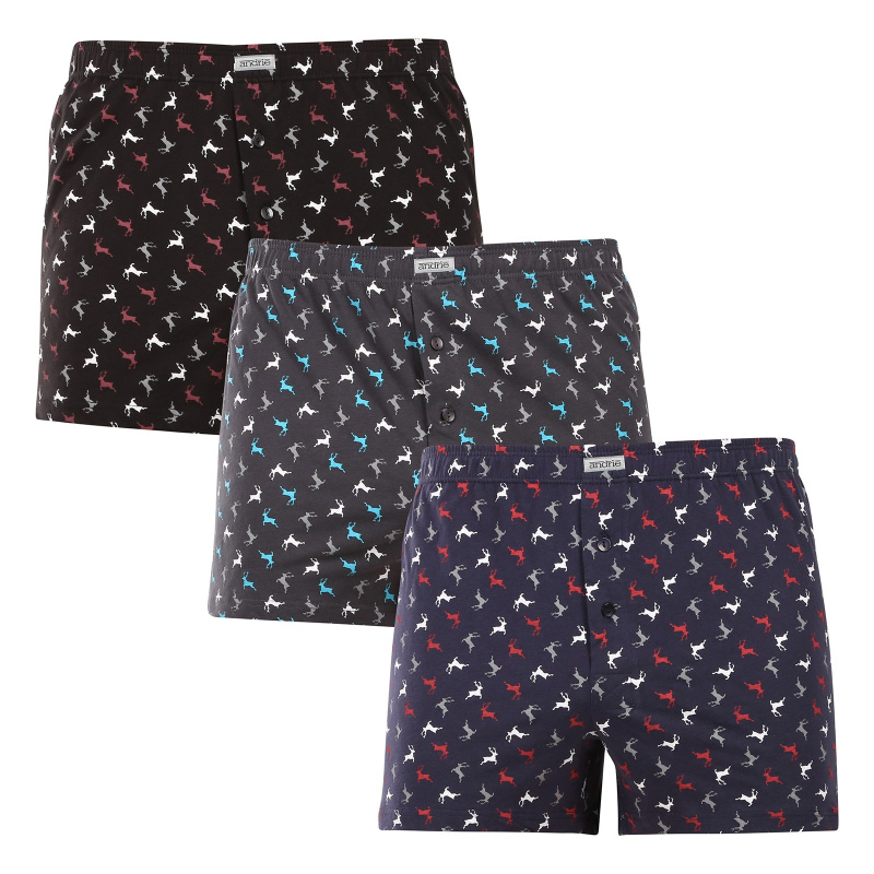 Trenýrky Andrie PS 5837 Barva: Šedá - tmavě, Velikost: XL