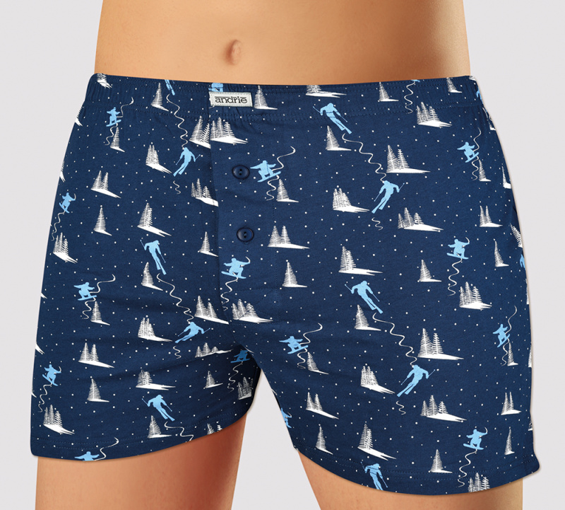 Trenýrky Andrie PS 5845 Barva: Modrá - tmavě, Velikost: XL