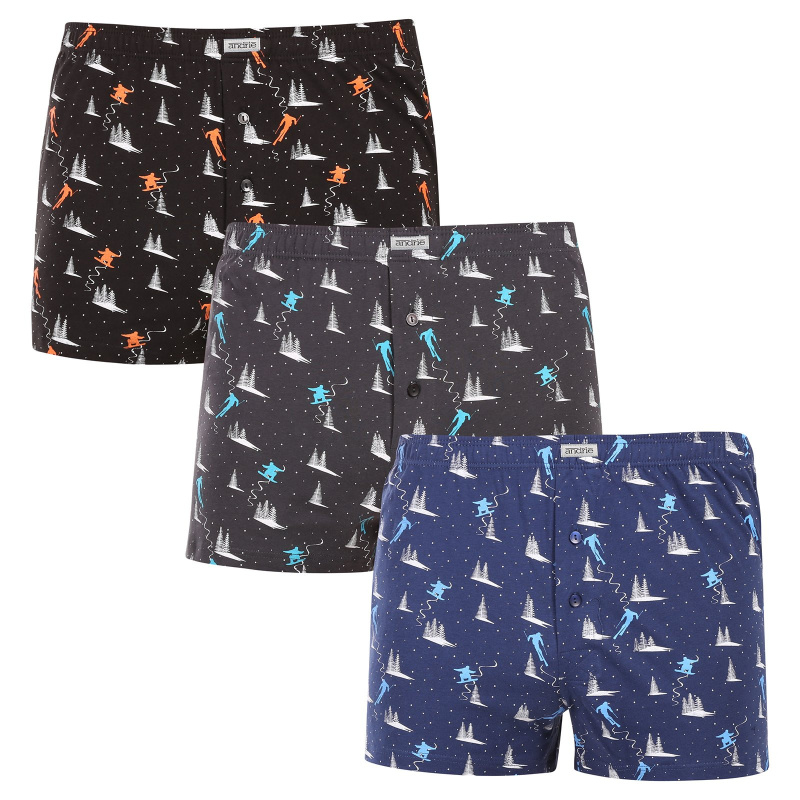 Trenýrky Andrie PS 5845 Barva: Modrá - tmavě, Velikost: 2XL