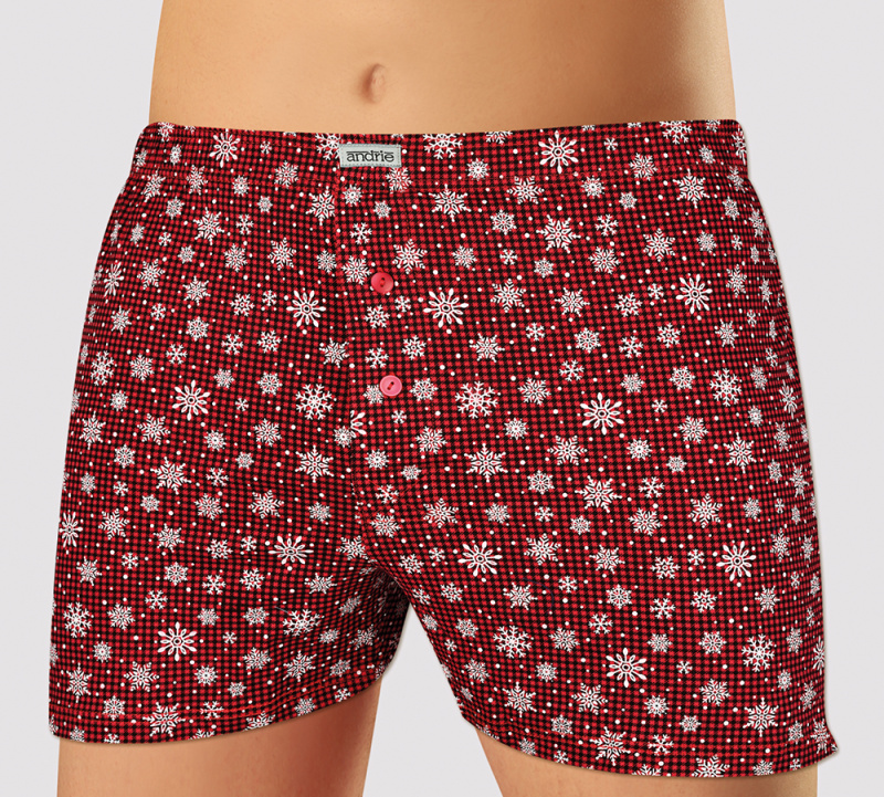 Trenýrky Andrie PS 5846 Barva: Červená, Velikost: XL