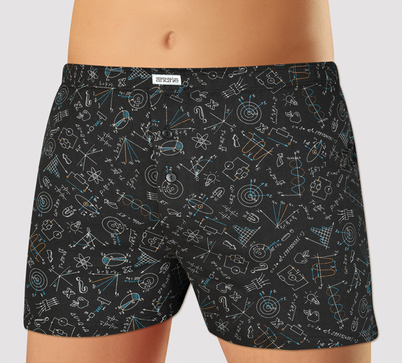 Trenýrky Andrie PS 5847 Barva: Modrá - tmavě, Velikost: 2XL