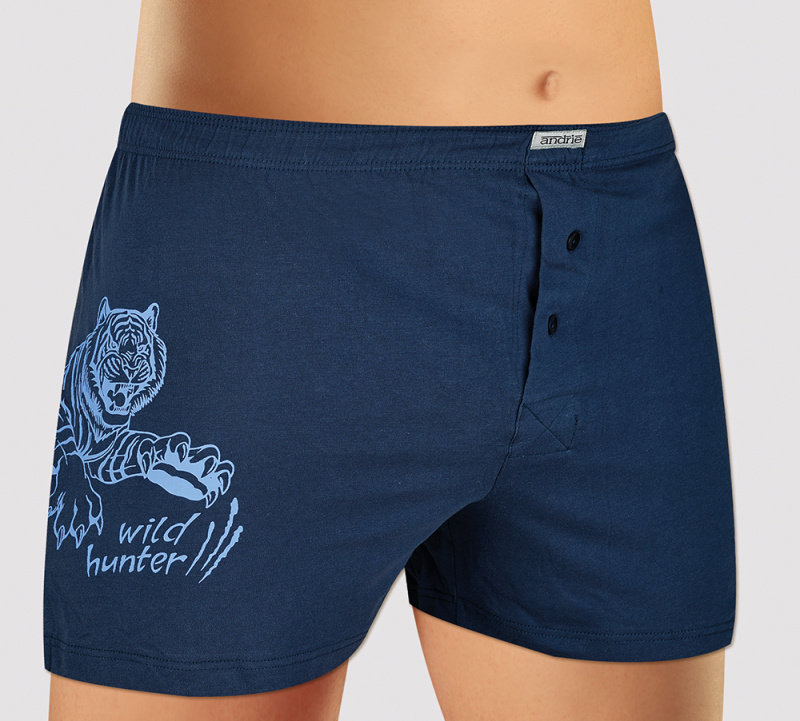 Trenýrky Andrie PS 5852 Barva: Modrá - tmavě, Velikost: 2XL