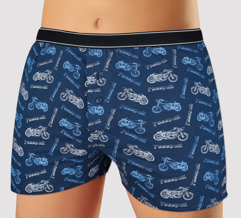 Trenýrky Andrie PS 5854 Barva: Modrá - tmavě, Velikost: 2XL