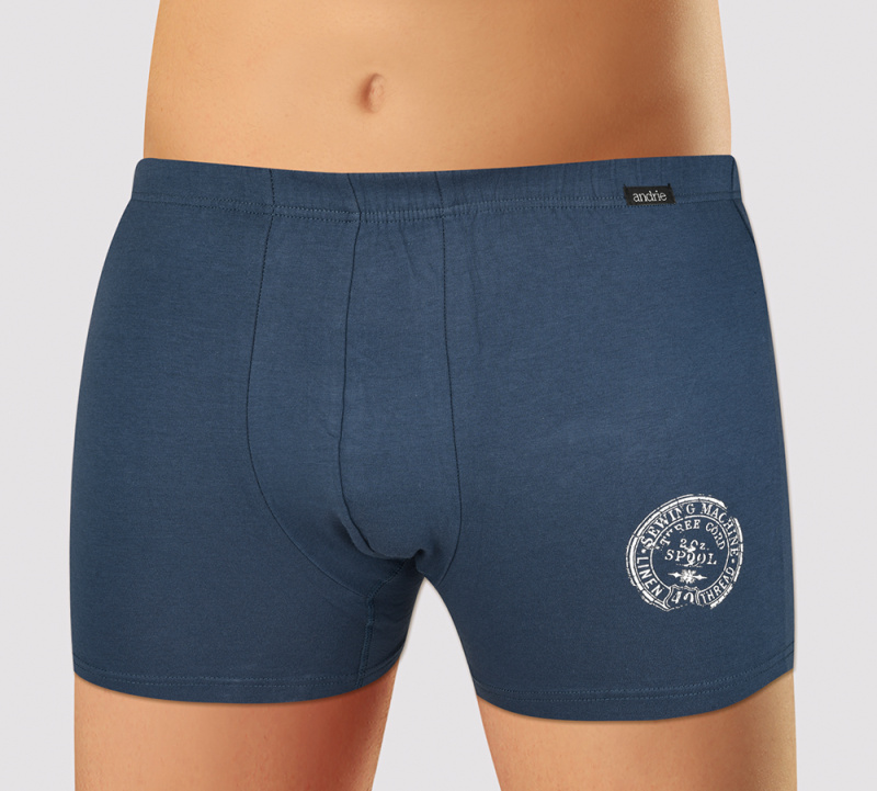 Boxerky Andrie PS 5869 Lycra Barva: Šedá - tmavě, Velikost: M