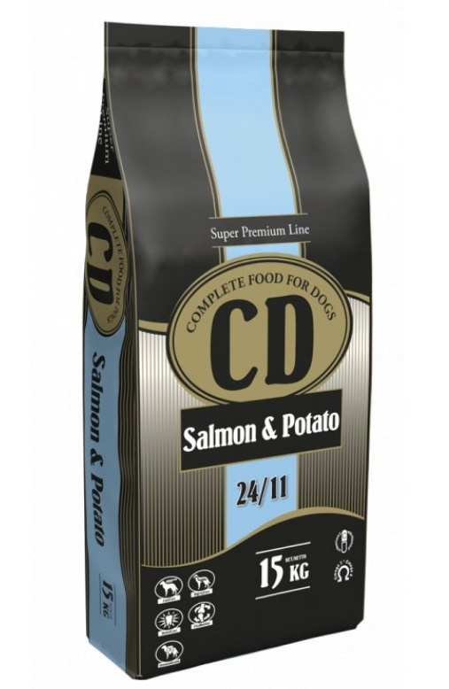 Delikan DELIKAN CD Salmon+Potato 15 kg