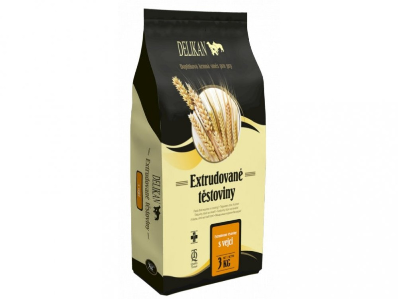 Těstoviny instantní + vejce pro psy 3 kg