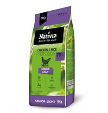 Nativia Dog Senior&Light 15 kg
