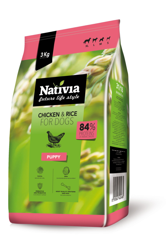 Nativia Dog Puppy 3 kg