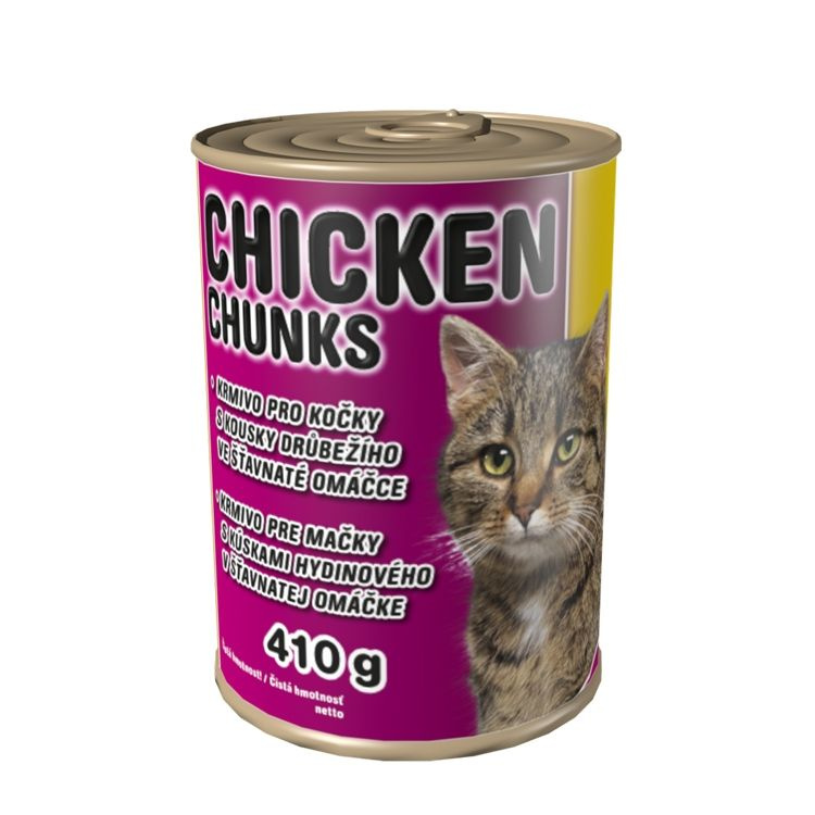 Delikan DELIKAN Konzerva pro kočky 410g