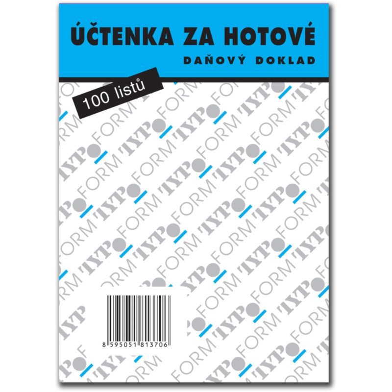Typos Účtenka za hotové