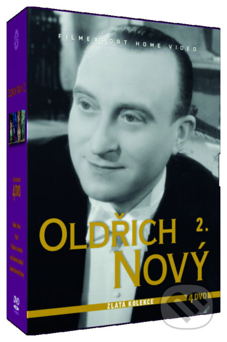 Oldřich Nový 2 - Zlatá kolekce (4 DVD) - film z kategorie Filmy