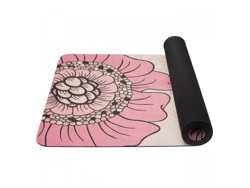 Yoga Mat YATE přírodní guma béžová