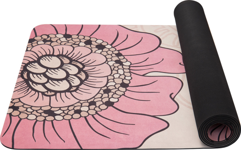 Yoga Mat YATE přírodní guma béžová