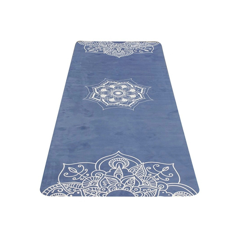 Yoga Mat YATE přírodní guma modrá