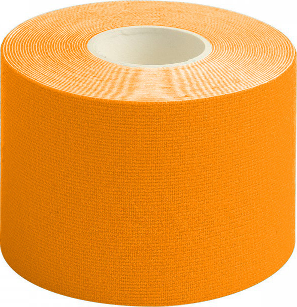 Kinesiology tape YATE 5 cm x 5 m oranžová