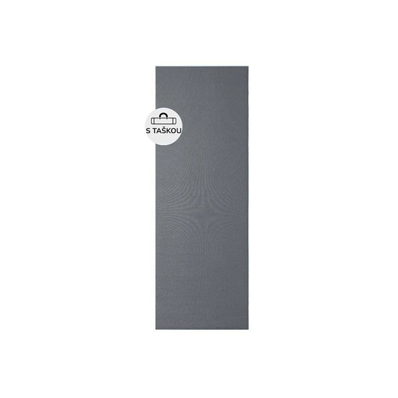Karimatka YATE Yoga mat,včetně tašky, šedá