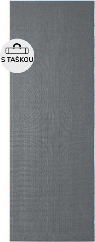 Karimatka YATE Yoga mat,včetně tašky, šedá