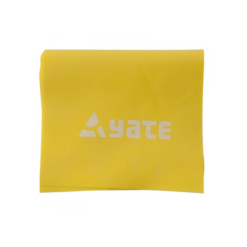 Cvičební pás YATE Fit Band měkký/žlutý