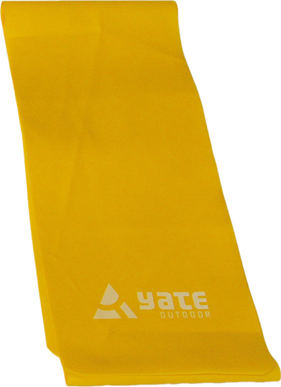 Cvičební pás YATE Fit Band měkký/žlutý