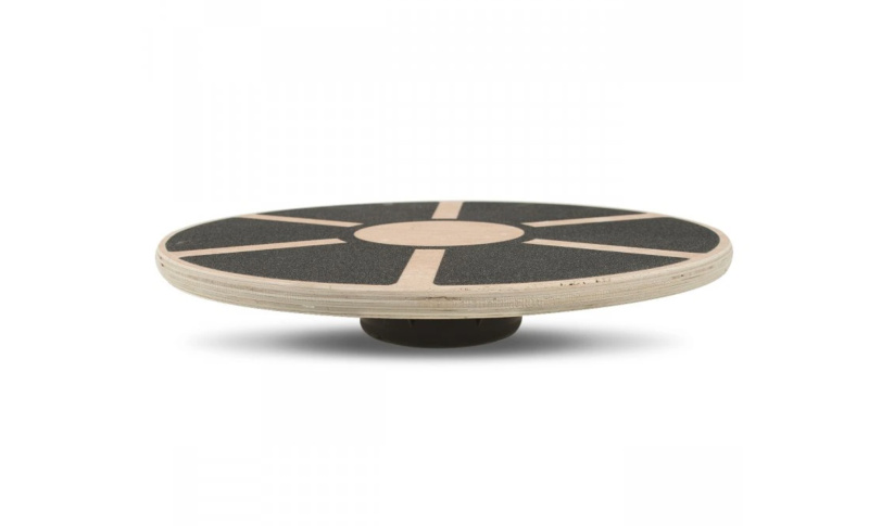 Balanční deska YATE dřevěná, kruhová