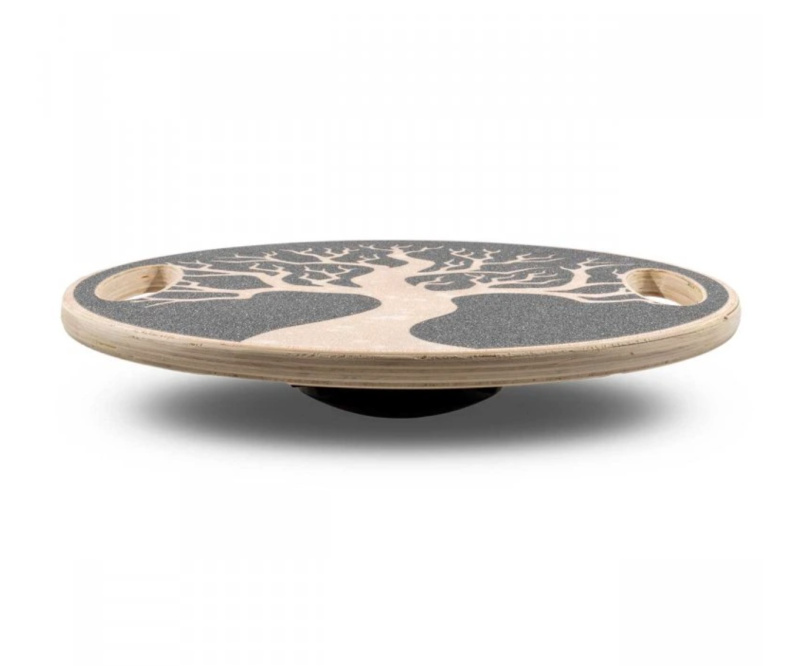 Balanční deska YATE dřevěná, strom