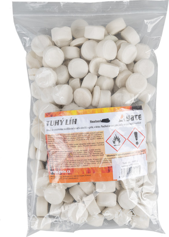 Tuhý líh YATE v PE sáčku/ tablety 1 kg