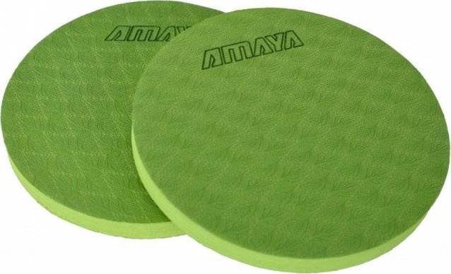 Podložky na jógu AMAYA Yoga Pad zelená - pár