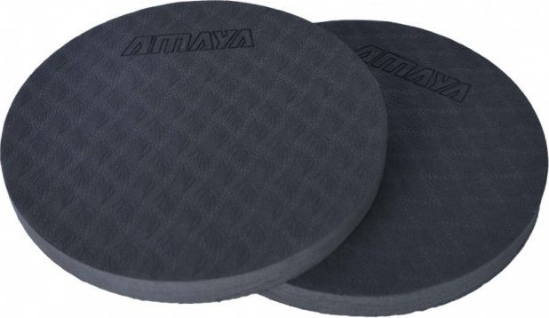 Podložky na jógu AMAYA Yoga Pad černá - pár